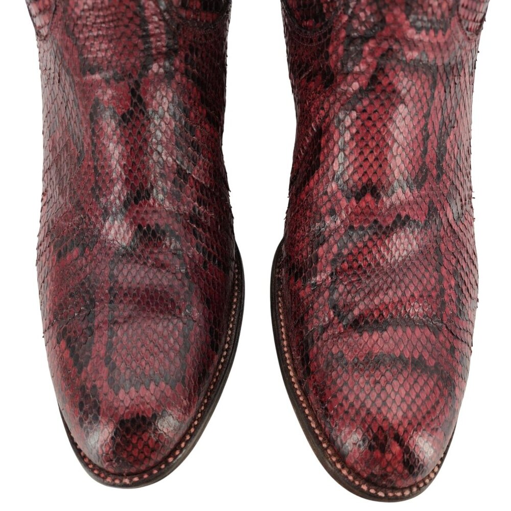 Lucchese San Antonio Full Burmese Python Mens 11.… - image 2